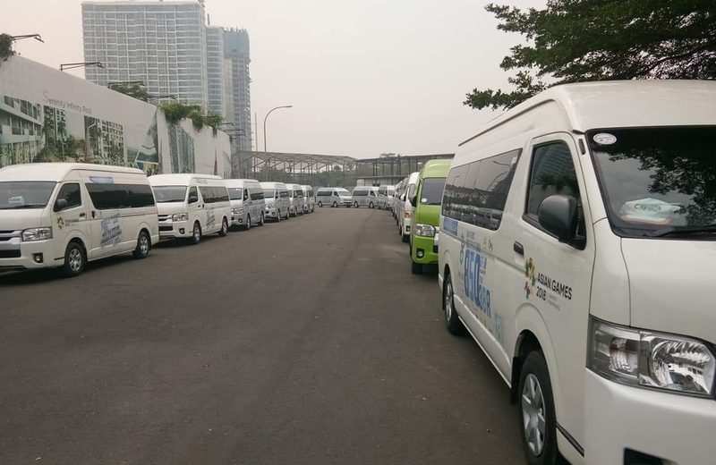 Sewa Toyota HiAce Commuter — armada LTRANSWISATA